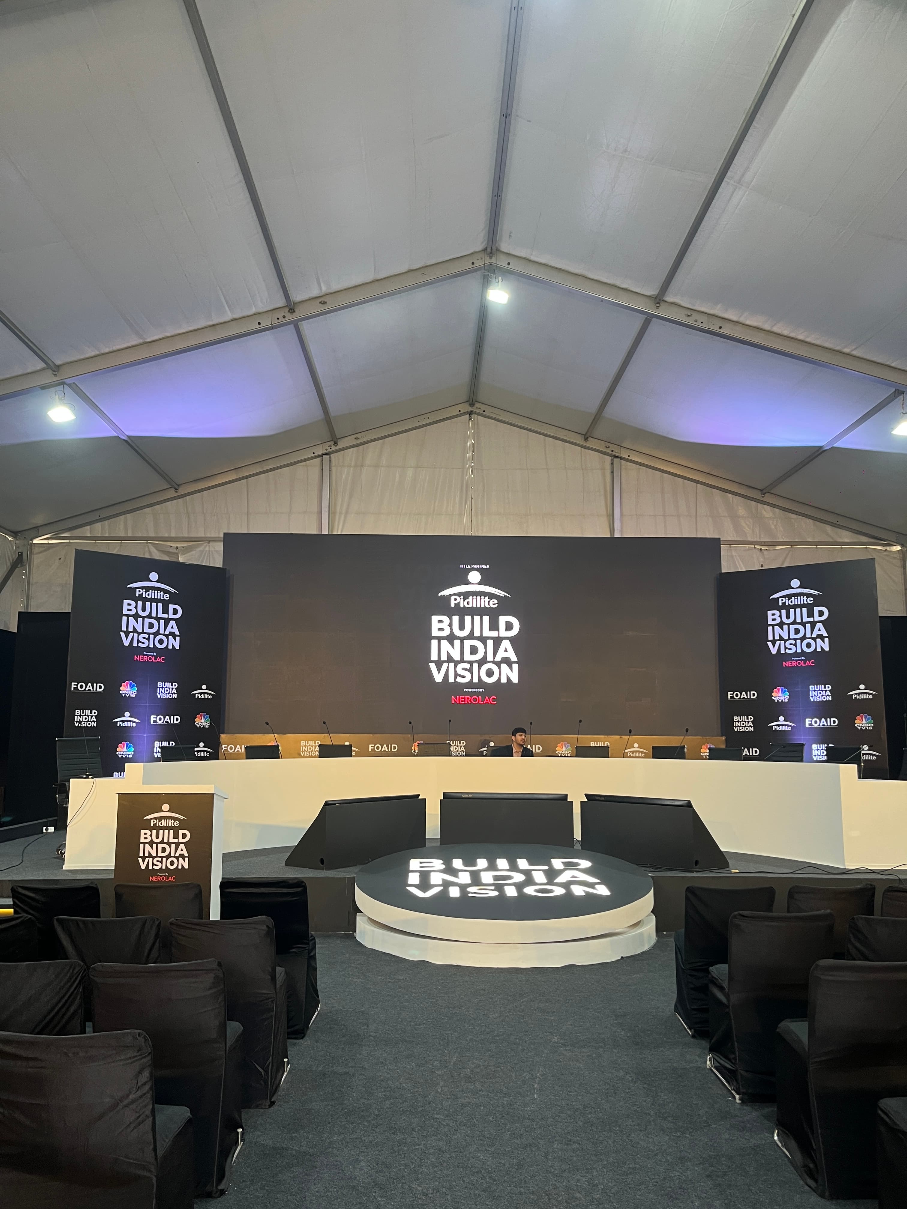 Build India Vision Summit Stage